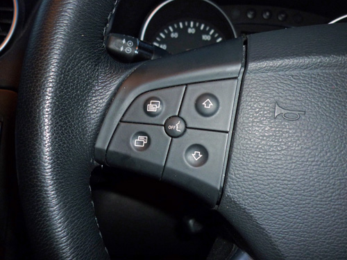 Mercedes ml steering wheel buttons #4