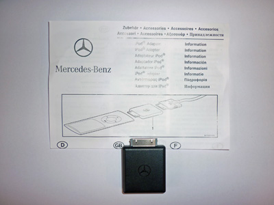 Mercedes new ipod charging lead #7